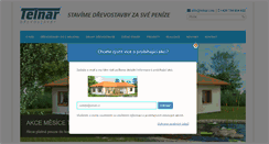 Desktop Screenshot of drevostavby-telnar.cz